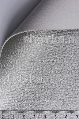 Eco leather Alba Dollaro №5037 SILVER PEARL width 1,4m thickness 1,2mm