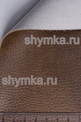 Eco leather Alba Elena №513-56T NUT width 1,4m thickness 1,2mm