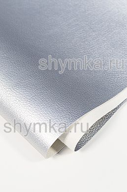 Eco leather Art-Vision Next №128 SILVER width 1,38m thickness 1,2mm