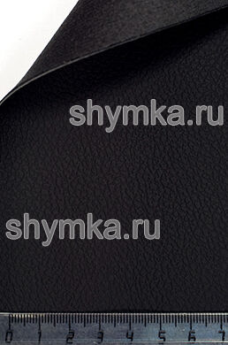 Eco leather Companion NEW Dakota BLACK width 1,4m thickness 1,2mm