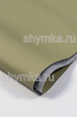 Eco leather Krit OLIVE width 1,4m thickness 1,1mm