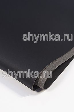 Eco microfiber leather Standart NAPPA BLACK width 1,4m thickness 1,3mm 