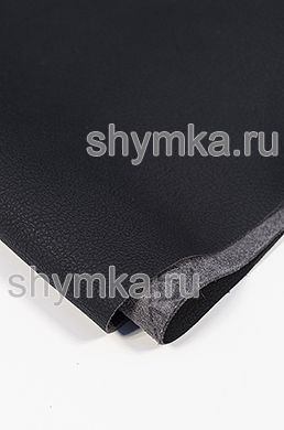 Eco microfiber leather FOR STEERING WHEEL Schweitzer Mercedes 0500 BLACK thickness 1,3mm width 1,4m