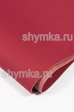Eco microfiber leather Dakota D 119 RED width 1,4m thickness 1,5mm