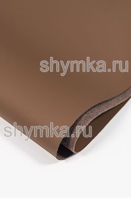 Eco microfiber leather Nappa N 2190 LIGHT-BROWN width 1,4m thickness 1,5mm