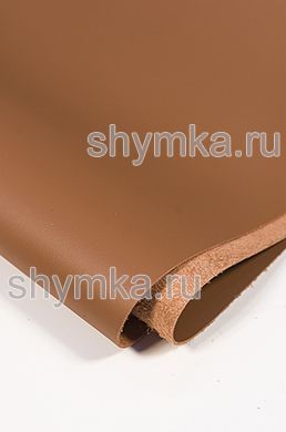 Eco microfiber leather Nappa N 1198 HAZELNUT width 1,4m thickness 1,3mm