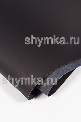 Eco microfiber leather FOR STEERING WHEEL Nappa SW-N 93 DARK-BROWN thickness 1,35mm width 1,4m