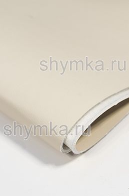Eco leather on foam rubber 3mm (THREE) and spunbond Oregon SLIM LIGHT-BEIGE width 1,4m