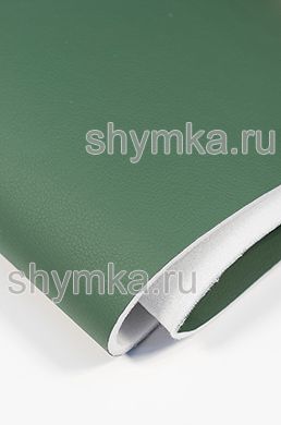Eco leather on foam rubber 5mm and spunbond Oregon SLIM GREEN width 1,4m