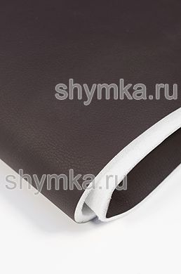 Eco leather on foam rubber 5mm and spunbond Oregon SLIM CHOCOLATE width 1,4m