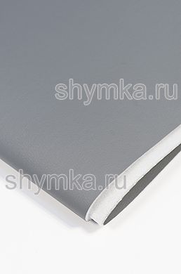 Eco leather on foam rubber 3mm (THREE) and spunbond Oregon STRONG LIGHT-GREY width 1,4m
