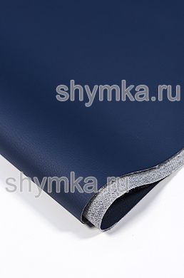 Eco leather Oregon STRONG DARK-BLUE width 1,4m thickness 1mm