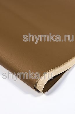 Eco leather Oregon STRONG BROWN width 1,4m thickness 1mm