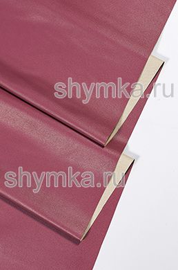 Eco leather Stretch ALEXA knitted CINNAMON thickness 0,45mm width 1,38m
