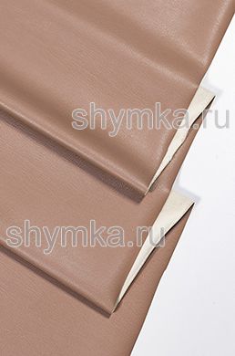 Eco leather Stretch on fur POWDER thickness 1,3mm width 1,38m