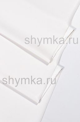 Eco leather Stretch on fur MILKY thickness 1,3mm width 1,38m