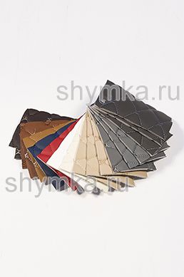 Catalog of quilted eco leather COLOR RHOMBUS DECORATIVE