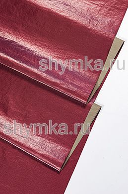 Raincoat fabric Chameleon MASERATI RED thickness 0,2mm width 1,38m