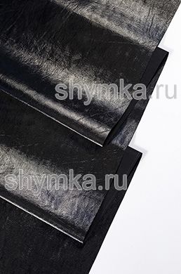Raincoat fabric Chameleon MASERATI BLACK thickness 0,2mm width 1,38m